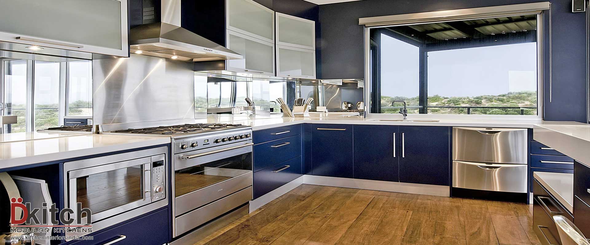 Stainless Steel Kitchen Design Interior Service in Ludhiana Punjab India